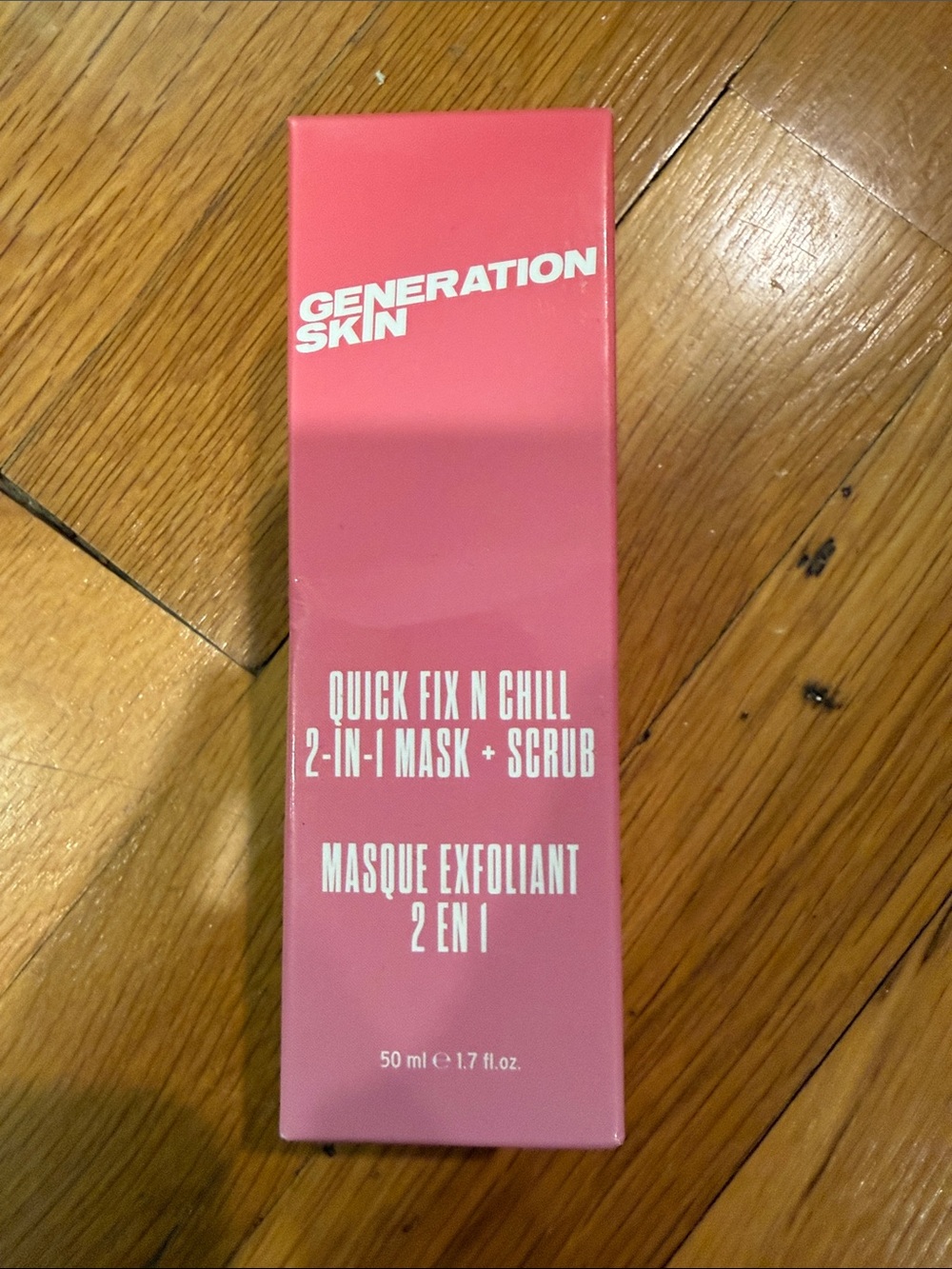 Generation Skin Quick Fix N Chill 2-in-1 Mask + Scrub – Pink